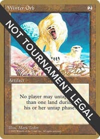 Winter Orb - 1996 Mark Justice (4ED) - World Championship Decks - Magic: The Gathering card