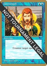 Counterspell - 1996 Michael Loconto (4ED) - World Championship Decks - Magic: The Gathering card