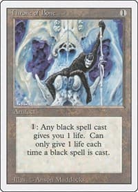 Throne of Bone - Revised Edition - Magic: The Gathering card