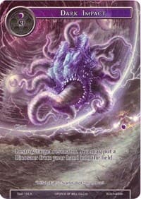 Dark Impact (Full Art) - The Time Spinning Witch - Force of Will card