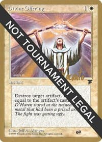 Divine Offering - 1996 Michael Loconto (LEG) (SB) - World Championship Decks - Magic: The Gathering card