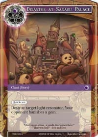 Disaster at Sasaru Palace - The Time Spinning Witch - Force of Will card