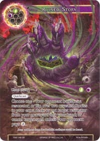 Ruined Story (Full Art) - The Time Spinning Witch - Force of Will card