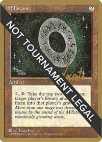 Millstone - 1996 Michael Loconto (4ED) - World Championship Decks - Magic: The Gathering card