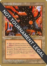 Mishra's Factory - 1996 Michael Loconto (4ED) - World Championship Decks - Magic: The Gathering card