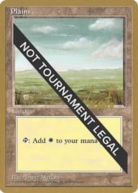 Plains (C) - 1996 Michael Loconto (4ED) - World Championship Decks - Magic: The Gathering card
