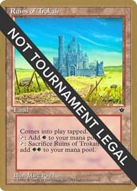 Ruins of Trokair - 1996 Michael Loconto (FEM) - World Championship Decks - Magic: The Gathering card