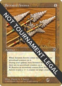 Serrated Arrows - 1996 Michael Loconto (HML) (SB) - World Championship Decks - Magic: The Gathering card