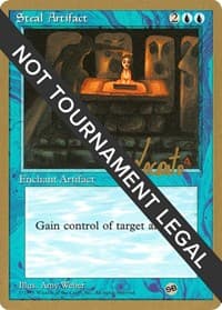Steal Artifact - 1996 Michael Loconto (4ED) (SB) - World Championship Decks - Magic: The Gathering card