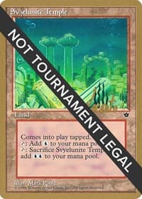 Svyelunite Temple - 1996 Michael Loconto (FEM) - World Championship Decks - Magic: The Gathering card
