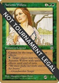 Autumn Willow - 1996 Preston Poulter (HML) (SB) - World Championship Decks - Magic: The Gathering card