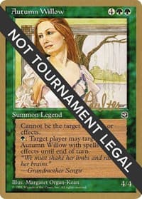 Autumn Willow - 1996 Preston Poulter (HML) - World Championship Decks - Magic: The Gathering card