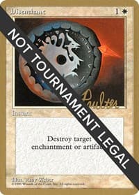 Disenchant - 1996 Preston Poulter (4ED) - World Championship Decks - Magic: The Gathering card