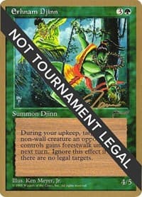 Erhnam Djinn - 1996 Preston Poulter (ARN) - World Championship Decks - Magic: The Gathering card