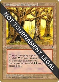 Havenwood Battleground - 1996 Preston Poulter (FEM) - World Championship Decks - Magic: The Gathering card