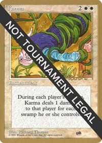 Karma - 1996 Preston Poulter (4ED) (SB) - World Championship Decks - Magic: The Gathering card