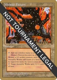 Mishra's Factory - 1996 Preston Poulter (4ED) - World Championship Decks - Magic: The Gathering card