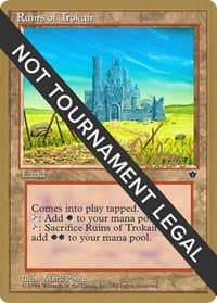 Ruins of Trokair - 1996 Preston Poulter (FEM) - World Championship Decks - Magic: The Gathering card