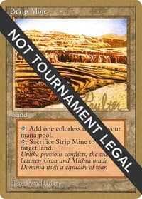 Strip Mine - 1996 Preston Poulter (4ED) - World Championship Decks - Magic: The Gathering card