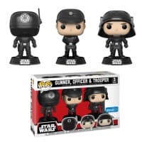 Star Wars: Gunner, Officer & Trooper 3-Pack (Bobble-Head) - Pop! Vinyl - Funko card