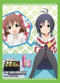 Bushiroad Sleeve Collection HG Vol.1033: The IDOLM@STER - Makoto & Yukiho (60-Pack) - Bushiroad Card Sleeves - Card Sleeves card