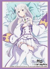 Bushiroad Sleeve Collection HG Vol.1140: Re:ZERO - Emilia (60-Pack) - Bushiroad Card Sleeves - Card Sleeves card