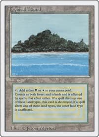 Tropical Island - Revised Edition - Magic: The Gathering card