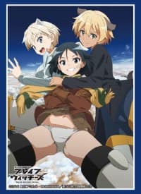 Bushiroad Sleeve Collection HG Vol.1170: Brave Witches - Naoe & Nikka & Waltrud (60-Pack) - Bushiroad Card Sleeves - Card Sleeves card