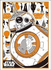 Bushiroad Sleeve Collection HG Vol.1280: STAR WARS - BB-8 (60-Pack) - Bushiroad Card Sleeves - Card Sleeves card