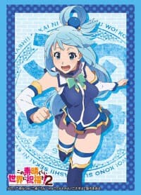 Bushiroad Sleeve Collection HG Vol.1283: KonoSuba 2 - Aqua (60-Pack) - Bushiroad Card Sleeves - Card Sleeves card