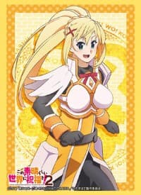 Bushiroad Sleeve Collection HG Vol.1285: KonoSuba 2 - Darkness (60-Pack) - Bushiroad Card Sleeves - Card Sleeves card