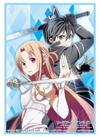 Bushiroad Sleeve Collection HG Vol.1378: Sword Art Online the Movie - Kirito & Asuna (60-Pack) - Bushiroad Card Sleeves - Card Sleeves card