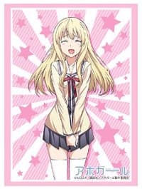 Bushiroad Sleeve Collection HG Vol.1400: Aho-Girl - Sayaka Sumino (60-Pack) - Bushiroad Card Sleeves - Card Sleeves card
