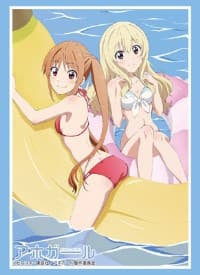 Bushiroad Sleeve Collection HG Vol.1402: Aho-Girl - Yoshiko & Sayaka (60-Pack) - Bushiroad Card Sleeves - Card Sleeves card