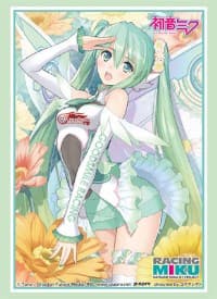 Bushiroad Sleeve Collection HG Vol.1403: Vocaloid - Racing Miku 2017 (60-Pack) - Bushiroad Card Sleeves - Card Sleeves card