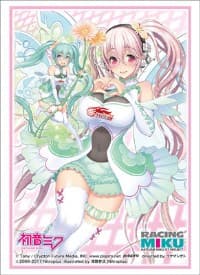 Bushiroad Sleeve Collection HG Vol.1407: Vocaloid - Sonico x Racing Miku 2017 (60-Pack) - Bushiroad Card Sleeves - Card Sleeves card