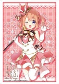 Bushiroad Sleeve Collection HG Vol.1413: Is the Order a Rabbit? - Cocoa (60-Pack) - Bushiroad Card Sleeves - Card Sleeves card
