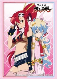 Bushiroad Sleeve Collection HG Vol.1439: Gurran Lagann - Yoko & Nia (60-Pack) - Bushiroad Card Sleeves - Card Sleeves card