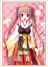 Bushiroad Sleeve Collection HG Vol.1444: Sen no Hatou, Tsukisome no Kouki - Kotone Shiinoha (60-Pack) - Bushiroad Card Sleeves - Card Sleeves card