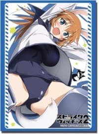 Bushiroad Sleeve Collection HG Vol.256: Strike Witches 2 - Charlotte E. Yeager (60-Pack) - Bushiroad Card Sleeves - Card Sleeves card