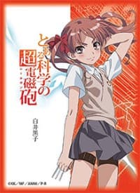 Bushiroad Sleeve Collection HG Vol.3: Toaru Kagaku no Railgun - Kuroko Shirai (60-Pack) - Bushiroad Card Sleeves - Card Sleeves card