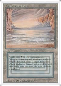 Underground Sea - Revised Edition - Magic: The Gathering card