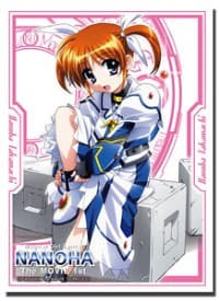 Bushiroad Sleeve Collection HG Vol.34: Magical Girl Lyrical Nanoha The MOVIE - Nanoha Takamachi (60-Pack) - Bushiroad Card Sleeves - Card Sleeves card