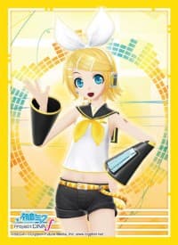 Bushiroad Sleeve Collection HG Vol.469: Vocaloid Hatsune Miku -Project DIVA- f - Kagamine Rin (60-Pack) - Bushiroad Card Sleeves - Card Sleeves card