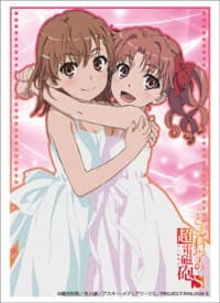 Bushiroad Sleeve Collection HG Vol.651: Toaru Kagaku no Railgun S - Mikoto & Kuroko (60-Pack) - Bushiroad Card Sleeves - Card Sleeves card