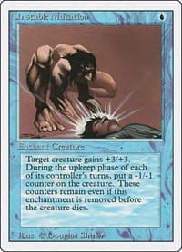 Unstable Mutation - Revised Edition - Magic: The Gathering card