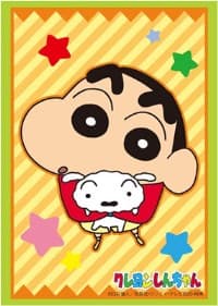 Bushiroad Sleeve Collection HG Vol.657: Crayon Shin-chan - Shin-chan & Shiro (60-Pack) - Bushiroad Card Sleeves - Card Sleeves card