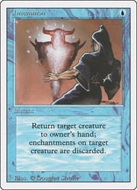 Unsummon - Revised Edition - Magic: The Gathering card