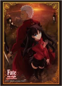 Bushiroad Sleeve Collection HG Vol.777: Fate/stay night [Unlimited Blade Works] - Rin Tohsaka & Archer (60-Pack) - Bushiroad Card Sleeves - Card Sleeves card