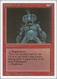 Uthden Troll - Revised Edition - Magic: The Gathering card